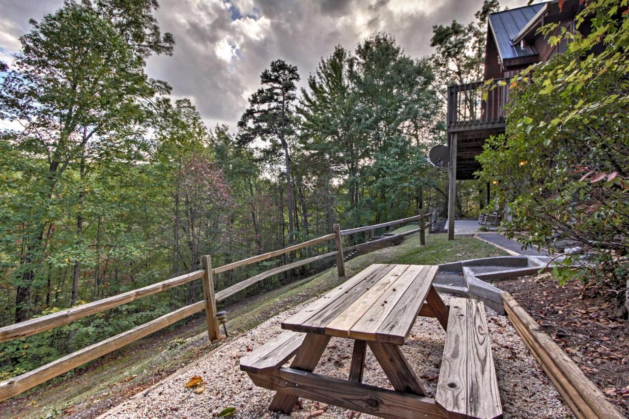 Smoky Mountains Cabin With Hot Tub, Deck And Views! Sevierville Exterior foto